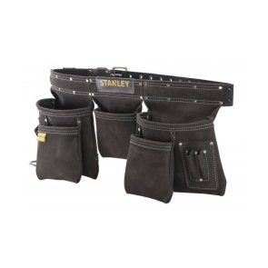 Stanley Кожаный пояс для инструментов с карманами, STST1-80113 Stanley Instrumentu ādas josta ar kabatām 145x9x26cm, STST1-80113