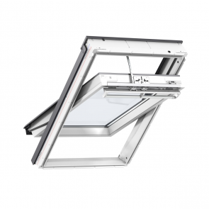 Velux Premium мансардное окно с дистанционным управлением на солнечной энергии, двухкамерный стеклопакет 68 78x98cm Balts GGU MK04 006830