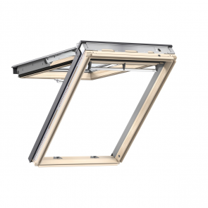 Velux Premium панорамное мансардное окно с ручкой вверху и внизу створки, двухкамерный стеклопакет 68 55x98cm GPL CK04 3068