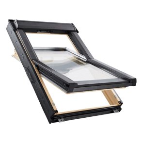 Roto Q43P H200 Jumta logs, no koka ar WD bloku, 55x78cm