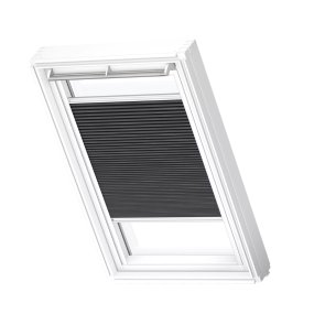 Velux FHC Energoefektīvās gaismu necaurlaidīgās žalūzijas ar rokas vadību, ar baltām sliedēm, MK04, 78x98cm,