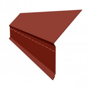 Ruukki 40 Сгибаемый металлический карниз, RA9BEF , 0.5mm, 95x137mm, 2000mm, RR29/Sarkana