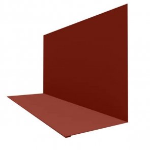 Ruukki 40 Металлический фланец, RA1BJ , 0.5mm, 150x256mm, 2000mm, RR29/Sarkana