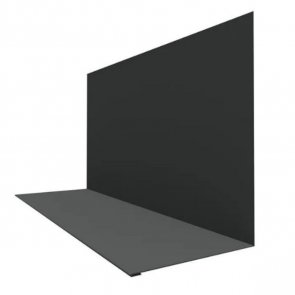 Ruukki 40 Металлический фланец, RA1BJ , 0.5mm, 150x256mm, 2000mm, RR2H3/Antracīta