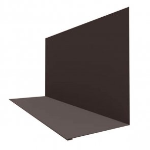 Ruukki 40 Металлический фланец, RA1BJ , 0.5mm, 150x256mm, 2000mm, RR32/Tumši brūna