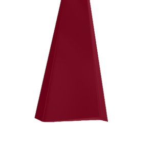 Balex Metal Ārējā skārda palodze 60x2000mm, 0.45mm, 3011/Sarkana