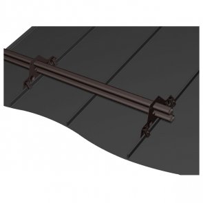 Ruukki Крепление барьера снегозадержания для профилей Classic, RSSFOOTA , RR32/Tumši brūns