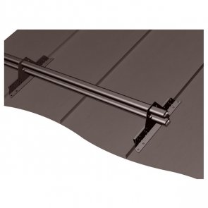 Ruukki Крепление барьера снегозадержания для вальцованных профилей, RSSFOOTD , RR32/Tumši brūns