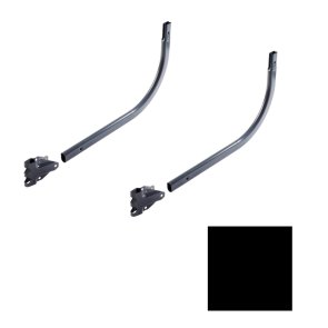 Toode Jumta kāpņu puslok 2/2 + T stiprinājumi, RR33/Melns