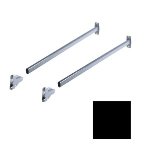 Toode Kāpņu sienas stiprinājumi 1m + T savienojumi, RR33/Melns