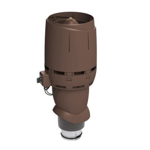 Vilpe Eco 125P/500 Flow Jumta ventilators, D125/500mm, brūns