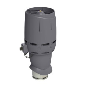 Vilpe Eco 160P/500 Flow Jumta ventilators, D160/500mm, pelēks