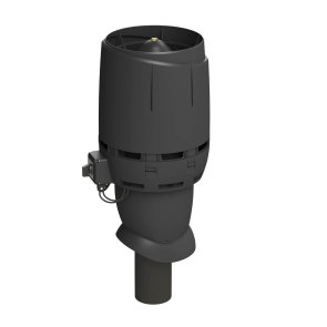 Vilpe Eco 110P/500 Flow Jumta ventilators, D110/500mm, melns