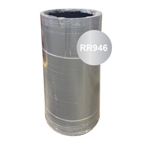 Ruukki Skārda loksne 0,50mm, poliesters, 1250mm x 20m, rullis 25m2, RR946/Gaišs sudrabs