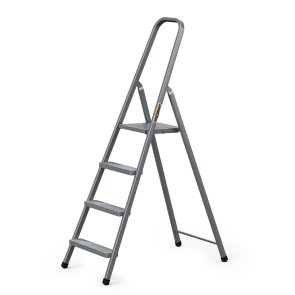DRABEST HOME STD Mājsaimniecības kāpnes, metāla, 125kg, 1x4 pakāpieni