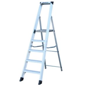 Elkop Profesionālas kāpnes, alumīnija, 5 pakāpieni, 1.06m
