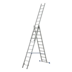 Elkop VHR3 Daudzfunkcionālas kāpnes, alumīnija, 3x9 pakāpieni, 5.29m