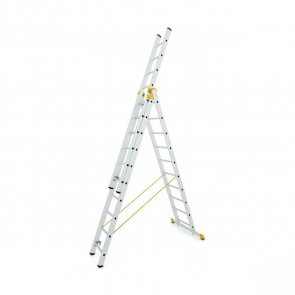 Alve Комбинируемая лестница Alve Prof, трехсекционная 3x8 pakāpieni, 5.25m