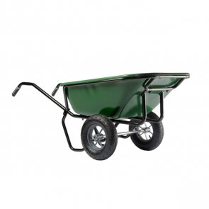 Haemmerlin Cargo Twin Тачка, 2 пневматических колеса, зелёная 230L