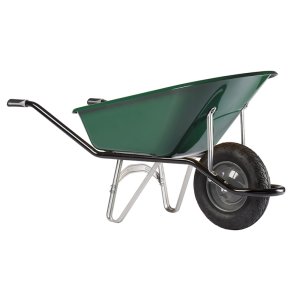 Haemmerlin Cargo Bati Plus Reno Ķerra, pneimatisks ritenis, zaļa, 110L