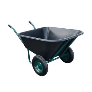 Vilmars Lauksaimnieku ķerra, plastmasas, 2 pneimatiski riteņi, 230L