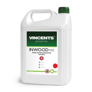 Vincents Polyline Inwood Fire B Antipirēns, sarkans 5L