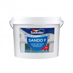 Sadolin Sando F Stipri matēta krāsa fasadēm un cokoliem BW 5L