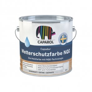 Caparol Capadur Wetterschutzfarbe NQG Pašattīroša krāsa koka fasādēm ārdarbiem B1 0.7L