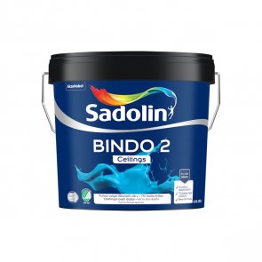 Sadolin Bindo 2 Tīri balta krāsa griestiem BW 4.5L