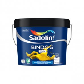 Sadolin Bindo 5 Dziļi matēta krāsa sienām BW 2.5L