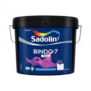 Sadolin Bindo 7 Klasiski matēta krāsa sienām BW 15L