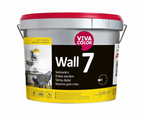 Vivacolor Wall 7 A Sienas krāsa, matēta 9L