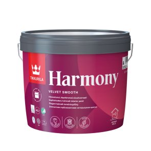 Tikkurila Harmony Pilnīgi matēta iekšdarbu krāsa, A bāze, 2.7L