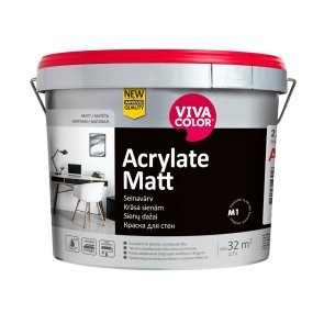 Vivacolor Acrylate Matt A Влагостойкая краска для стен , matēta 2.7L