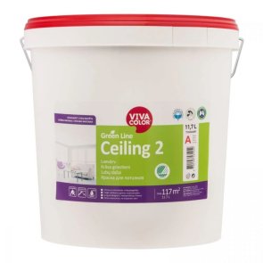 Vivacolor Ceiling 2 A Краска для потолка , dziļi matēta 11.7L