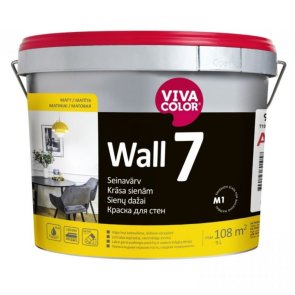 Vivacolor Wall 7 A Краска для стен , matēta 9L