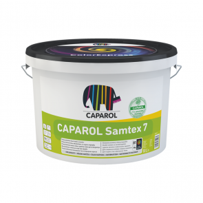 Caparol Samtex 7 Lateksa krāsa sienām un griestiem, zīdaini matēta B1 1.25L