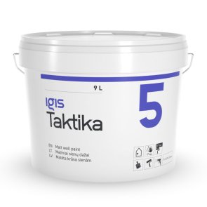 IGIS Taktika 5 Matēta krāsa sienām, 9L