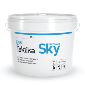 IGIS Taktika Sky Pilnīgi matēta griestu krāsa, 10L