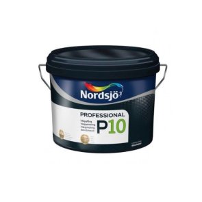 Sadolin Professional P10 BW Износостойкая акриловая краска для стен, полуматовая 10L