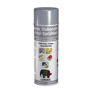 Caparol Capalac 781 Disbocolor Emaljas metāla krāsas aerosols, zīdaini matēta 0.4L Sudraba RAL1018