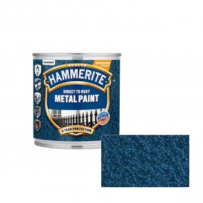 Hammerite Hammered Āmurkaluma aizsargkrāsa metāla virsmām, tumši zila 0.25L 