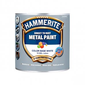Hammerite Smooth Finsish Tinting Base Тонируемая защитная краска для металлических поверхностей, глянцевая BW 2.5L