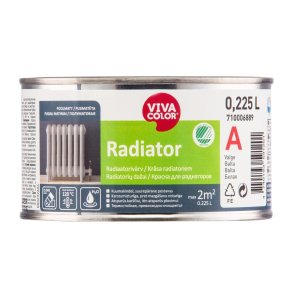 Vivacolor Radiator A Krāsa radiatoriem, pusmatēta, 0,225L