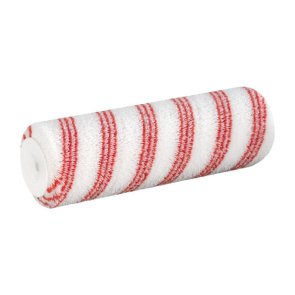 Color Expert WallStar Rullis poliamīda, gludām virsmām, sarkanas svītras, 25cm
