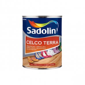 Sadolin Celco Terra Spīdīga laka koka grīdai 1L