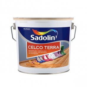 Sadolin Celco Terra Pusspīdīga laka koka grīdai 2.5L