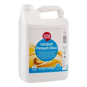 Vivacolor Lacquer Parquet Akva Ūdens bāzes laka koka grīdām, matēta, 5L