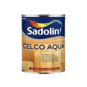 Sadolin Celco Aqua Laka iekšdarbiem, spīdīga 70, 1L