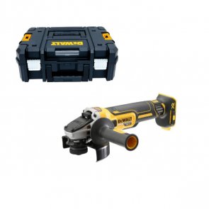 DeWalt Аккумуляторная угловая шлифмашина XR 18 В, 125 мм (+koferis) DCG405NT-XJ